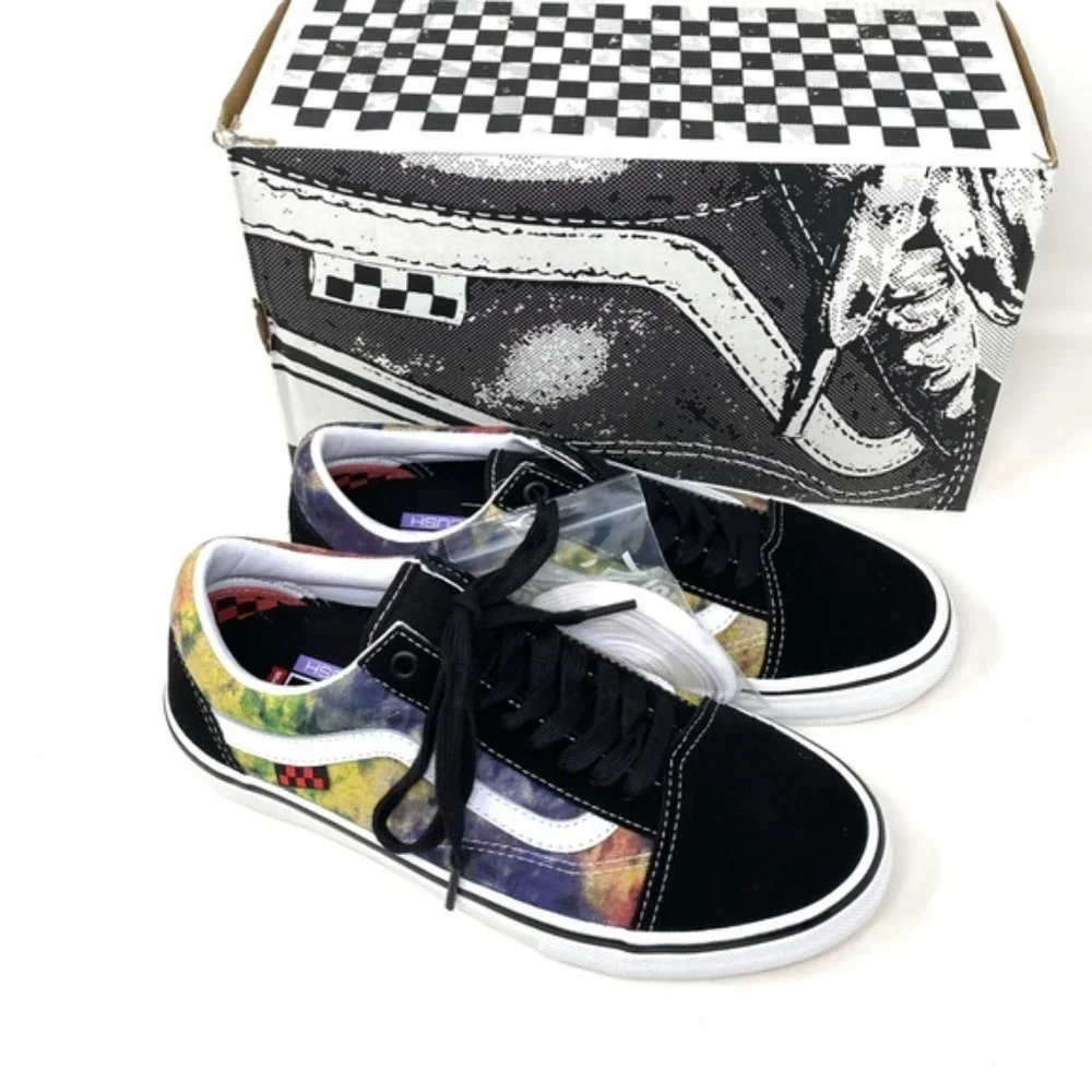 💖MEGA SALE💖VANS Old Skool Skate Low Black Men’s Canvas Suede VN0A5FCBBML